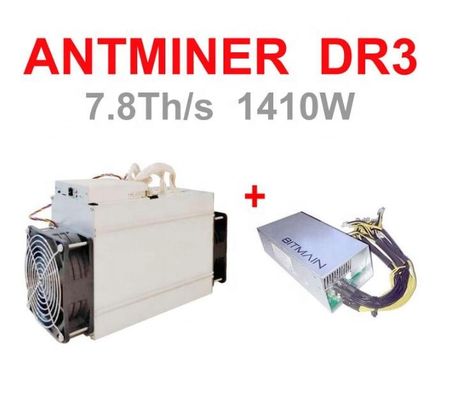 Bitmain Antminer DR3 7.8th Blake256r14 Asic để khai thác DCR Coin