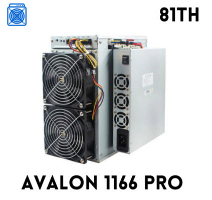 Máy khai thác BTC Avalonminer Canaan Avalon A1166 Pro thứ 68, thứ 72, thứ 75, thứ 78, thứ 81