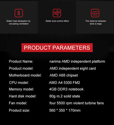 Khung giàn khoan AMD A4 5300 FM2 8 Gpu Bộ nhớ máy tính xách tay 4GB DDR3